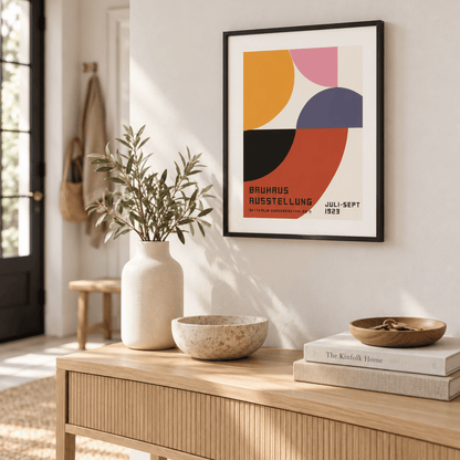 Bauhaus Arc Interplay 1923 Canvas Print