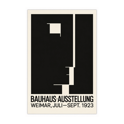 Bauhaus Monolith 1923 Canvas Print
