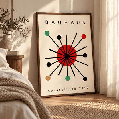 Bauhaus Solar Orbit 1919 Canvas Print