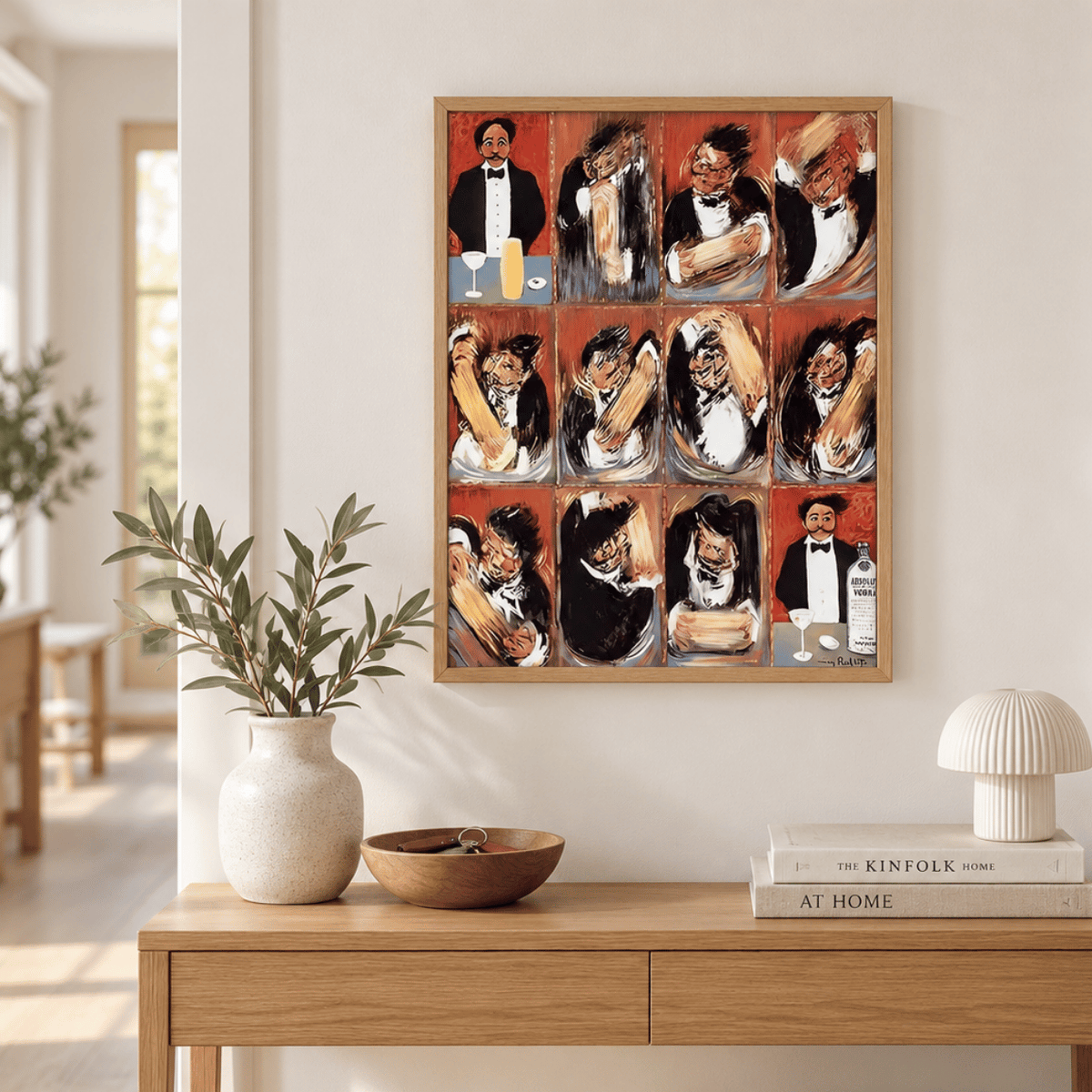 Cocktail Hour In Motion Canvas Print