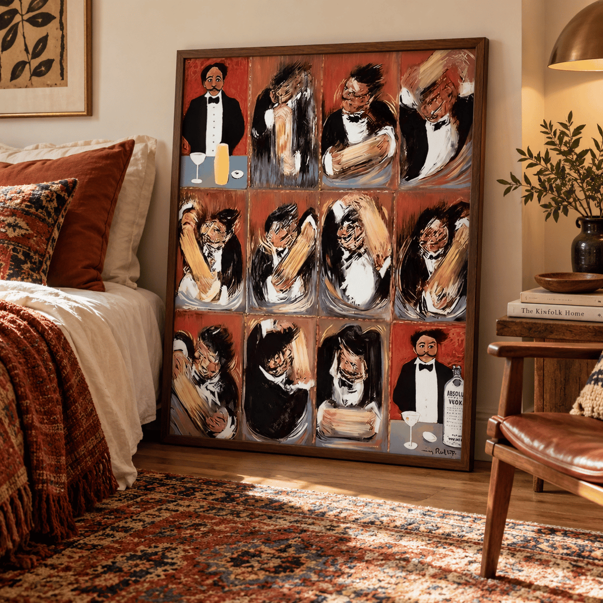 Cocktail Hour In Motion Canvas Print