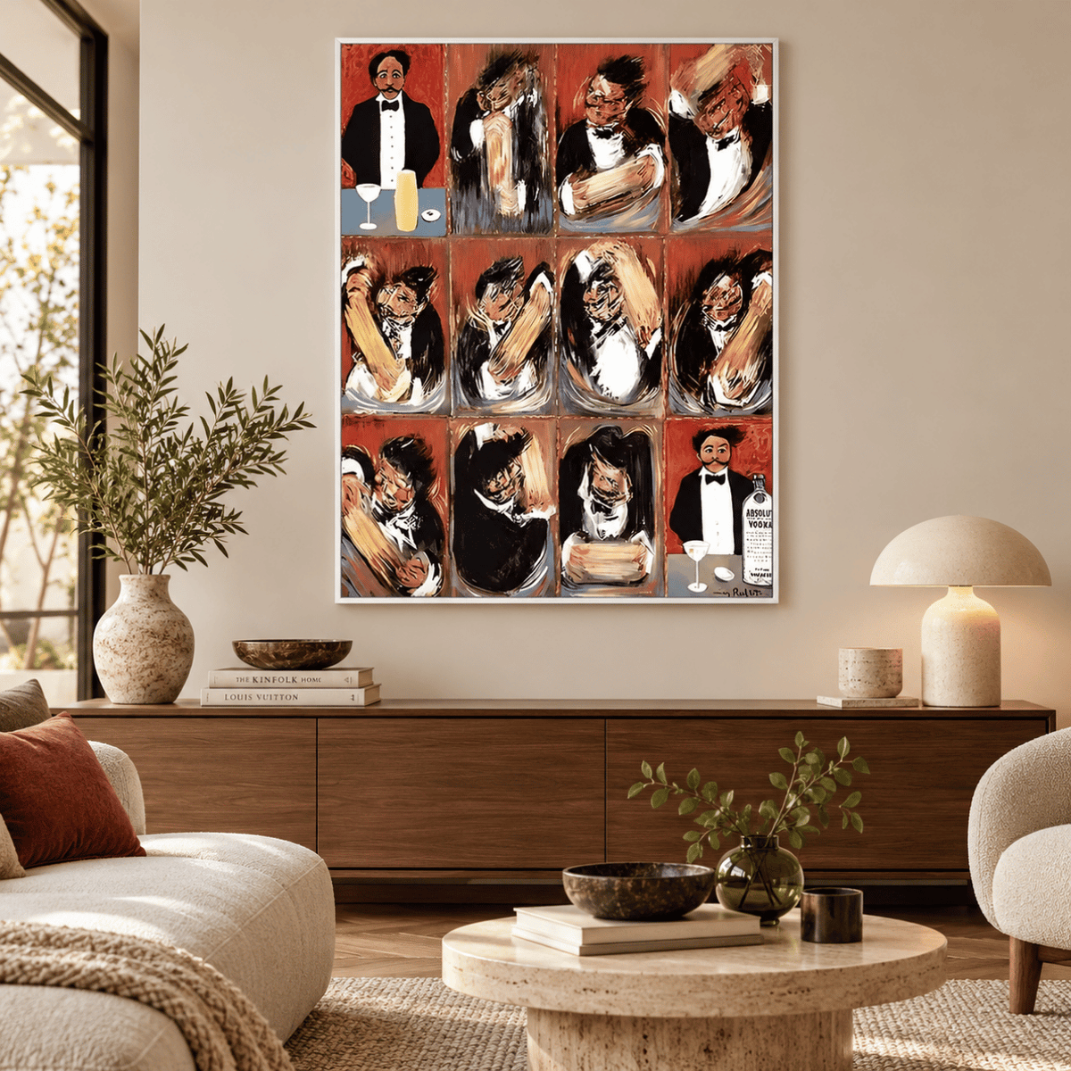 Cocktail Hour In Motion Canvas Print