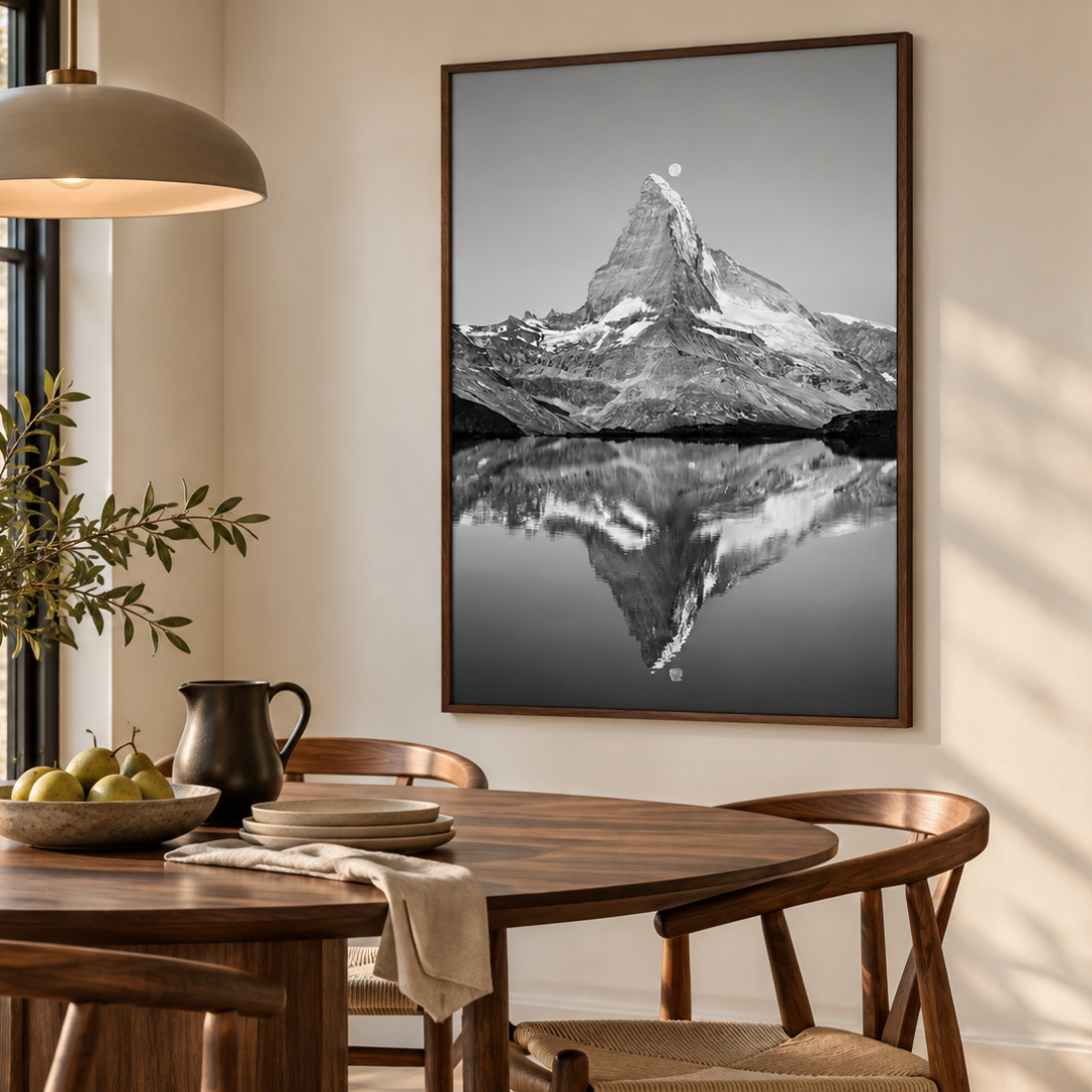 Still Summit Mountain Canvas Print