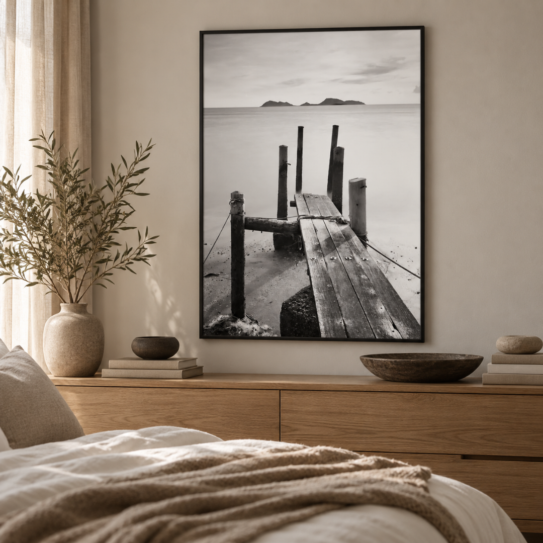 End Of The Jetty Canvas Print