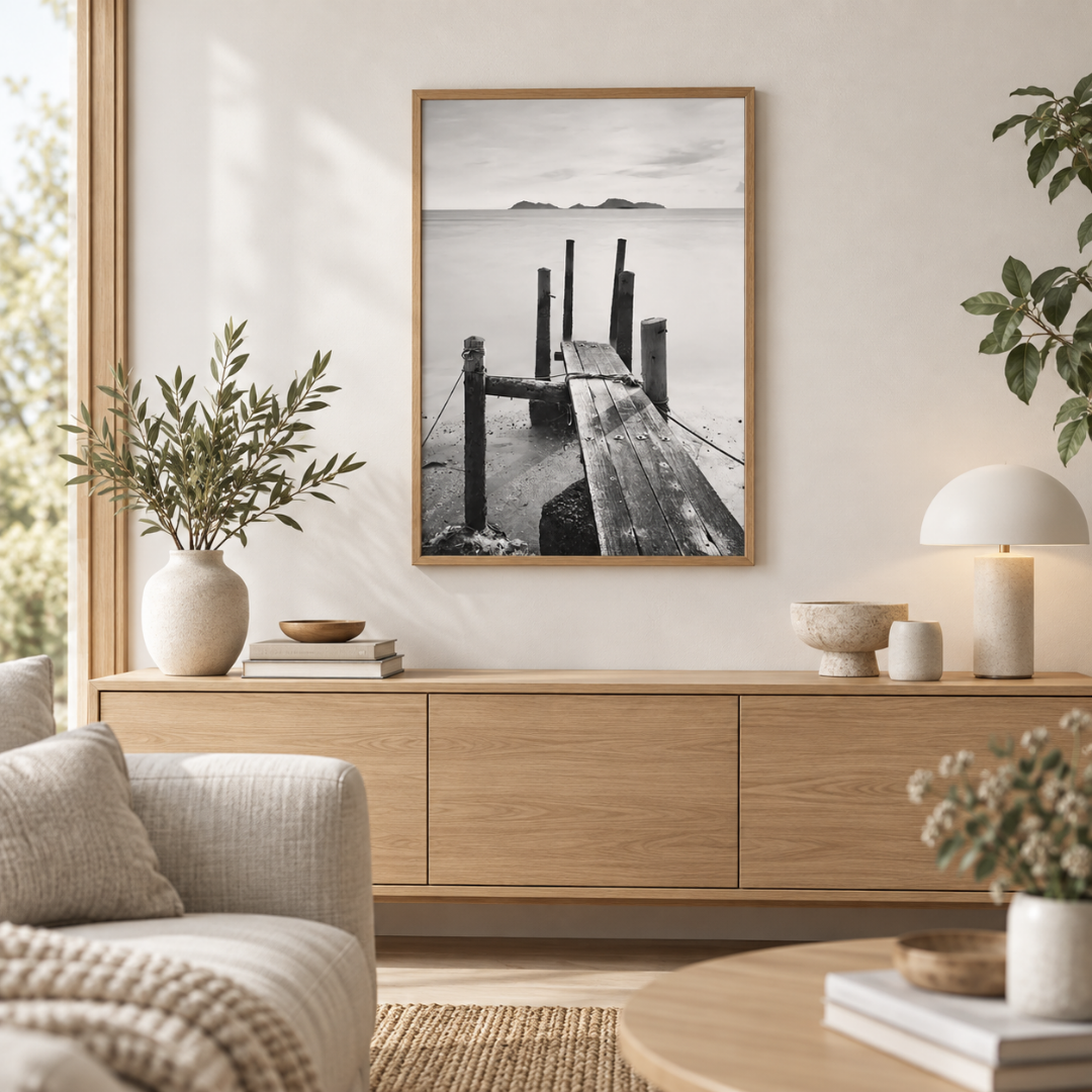 End Of The Jetty Canvas Print
