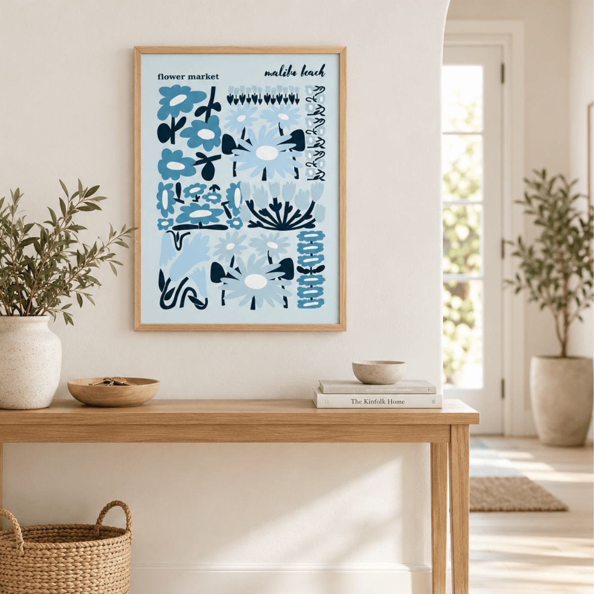 Malibu Flower Market Canvas Print