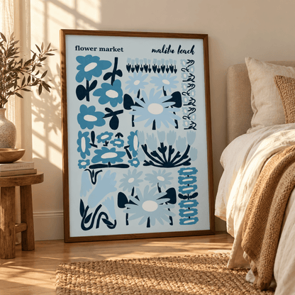 Malibu Flower Market Canvas Print