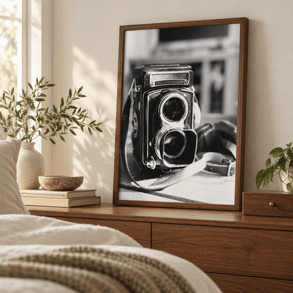 Through The Twin Lens Canvas Print