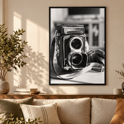 Through The Twin Lens Canvas Print
