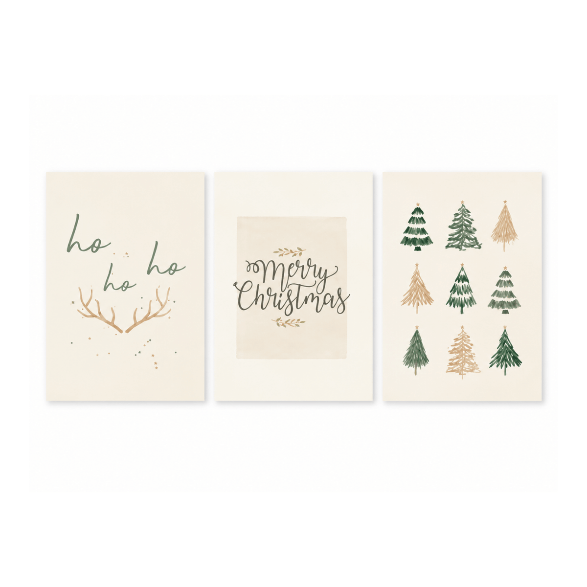 Under The Mistletoe Trio Poster Pack