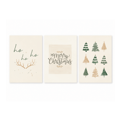 Under The Mistletoe Trio Poster Pack