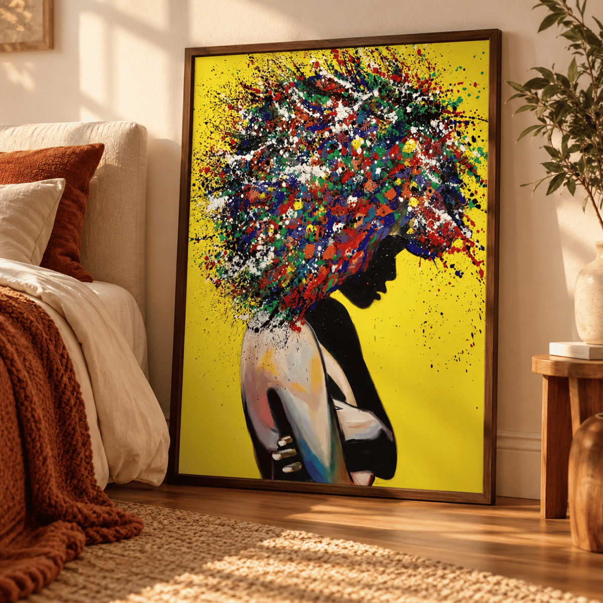 Colourstorm Muse Canvas Print