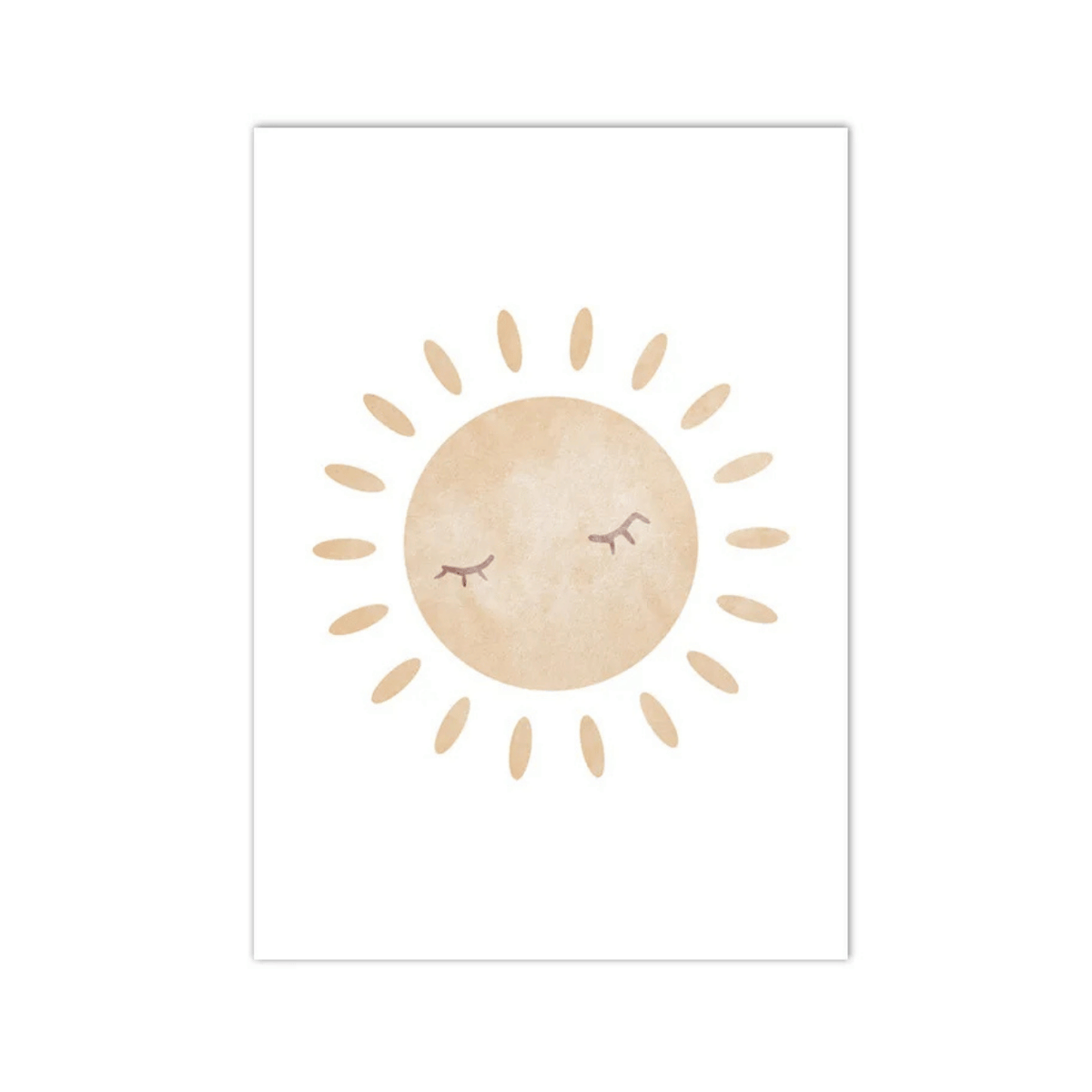 Daybreak Hush Sun Canvas Print