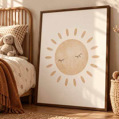 Daybreak Hush Sun Canvas Print