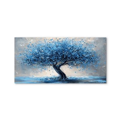 Sapphire Canopy Tree Canvas Print
