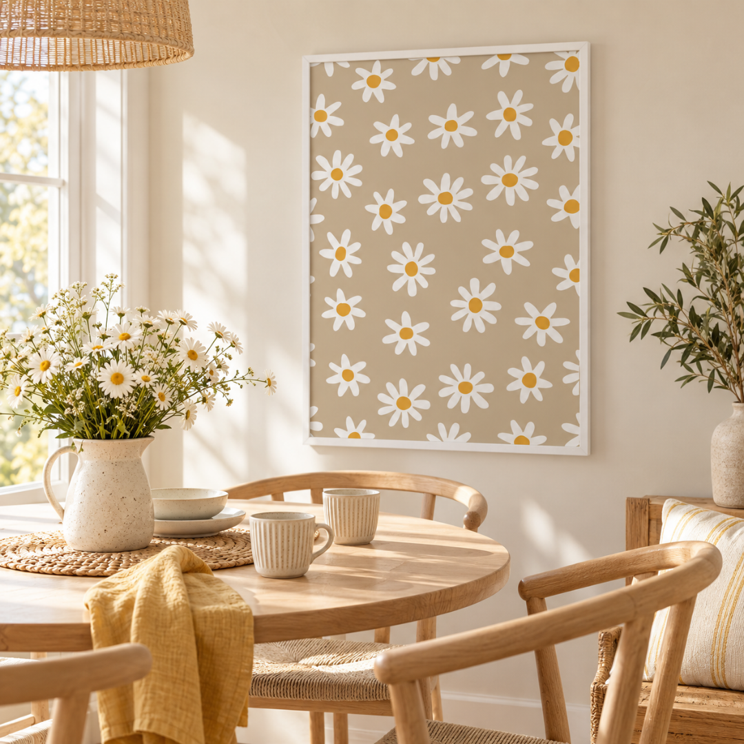 Sunday Daisies Canvas Print