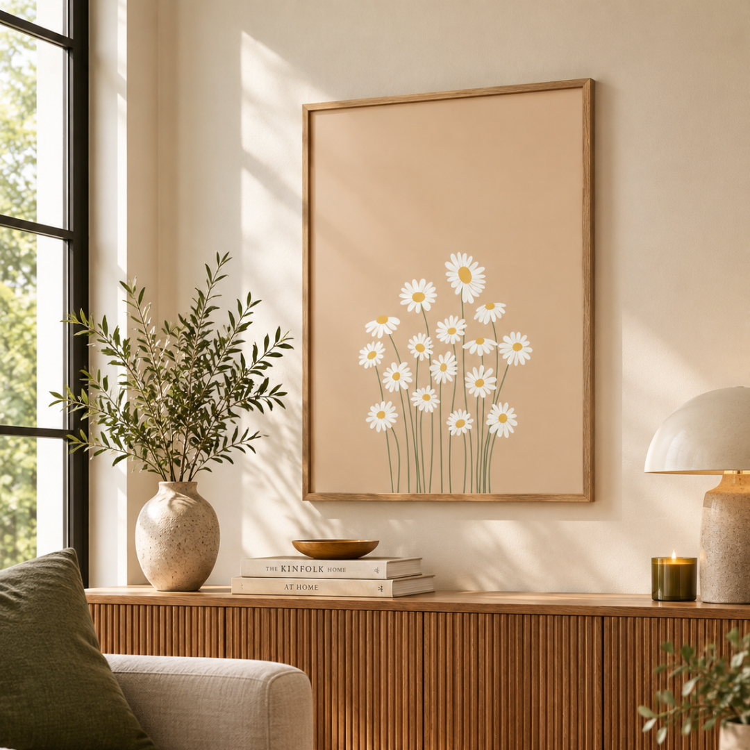 Daisy Daydream Meadow Canvas Print