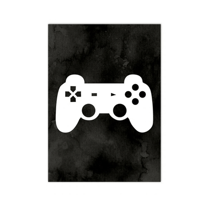 Game On Controller Canvas Print