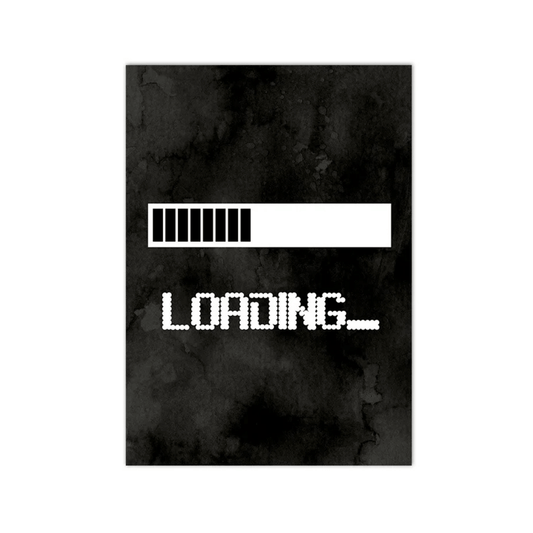 Loading Screen Gaming Canvas Print
