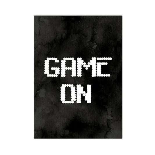 Game On Retro Gaming Canvas Print