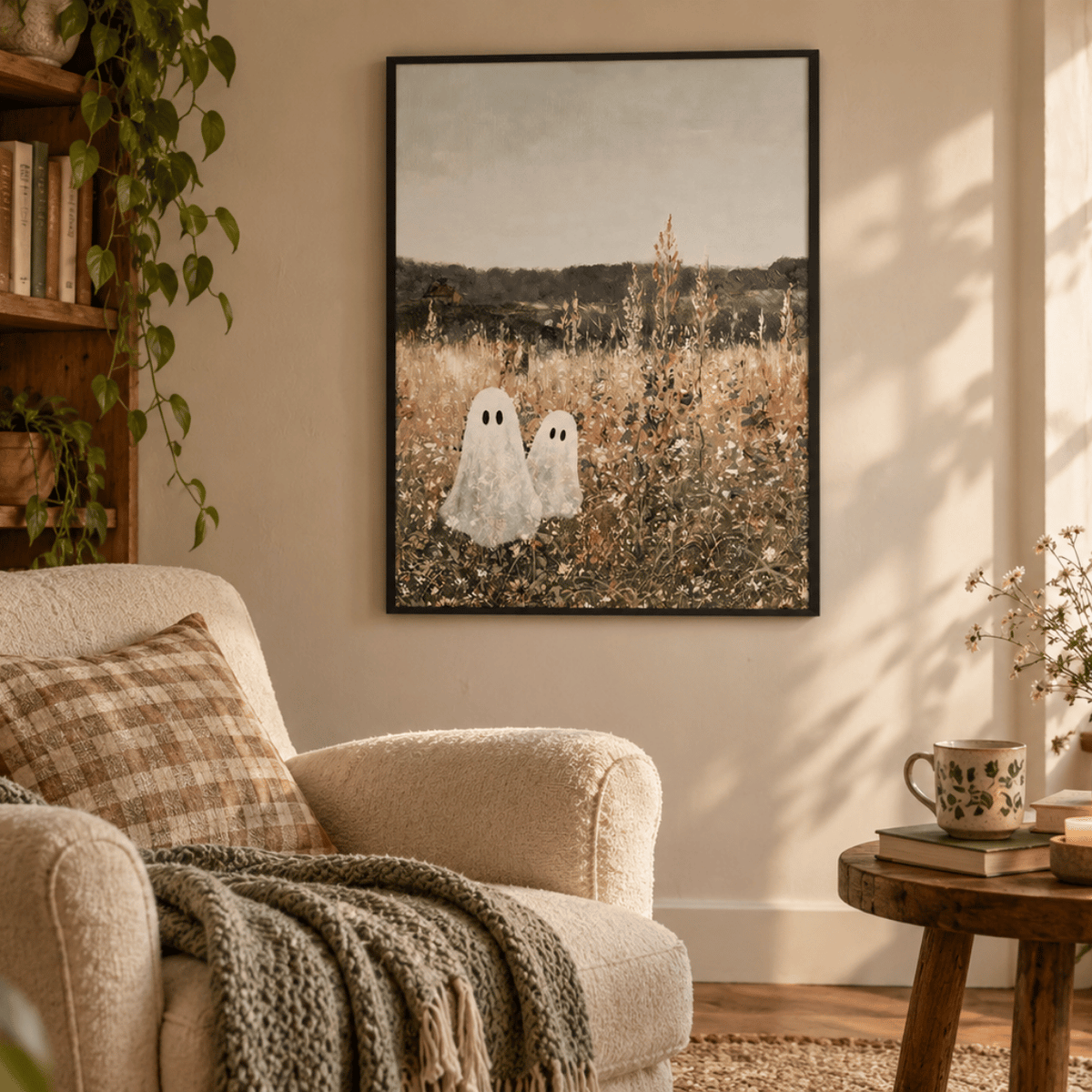 Meadow Ghosts Canvas Print