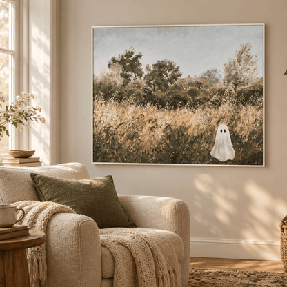 Fieldside Ghost Canvas Print