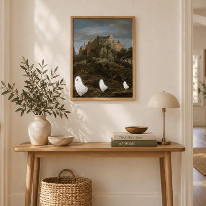 Haunted Castle Wanderers Canvas Print