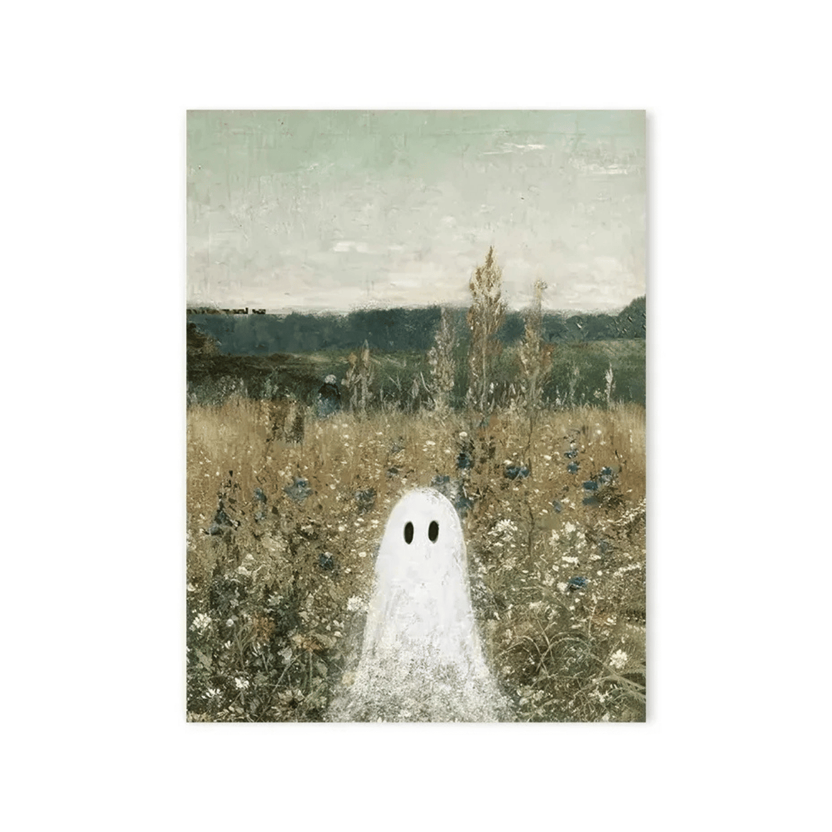 Wildflower Ghost Canvas Print