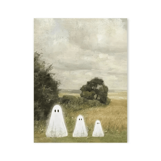 Three Little Phantoms Canvas Print