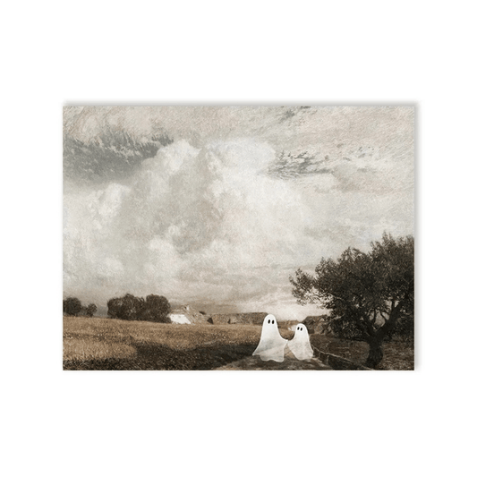 Ghosts Along the Country Path Canvas Print