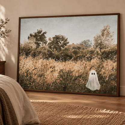 Fieldside Ghost Canvas Print