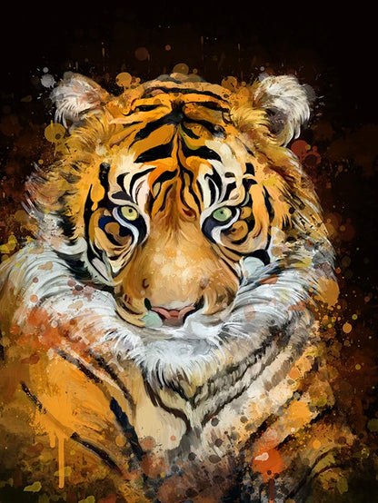 three running horses dynamic animal canvas wall art