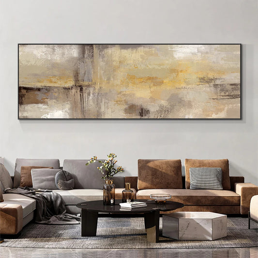 modern abstract landscape oil style canvas wall art