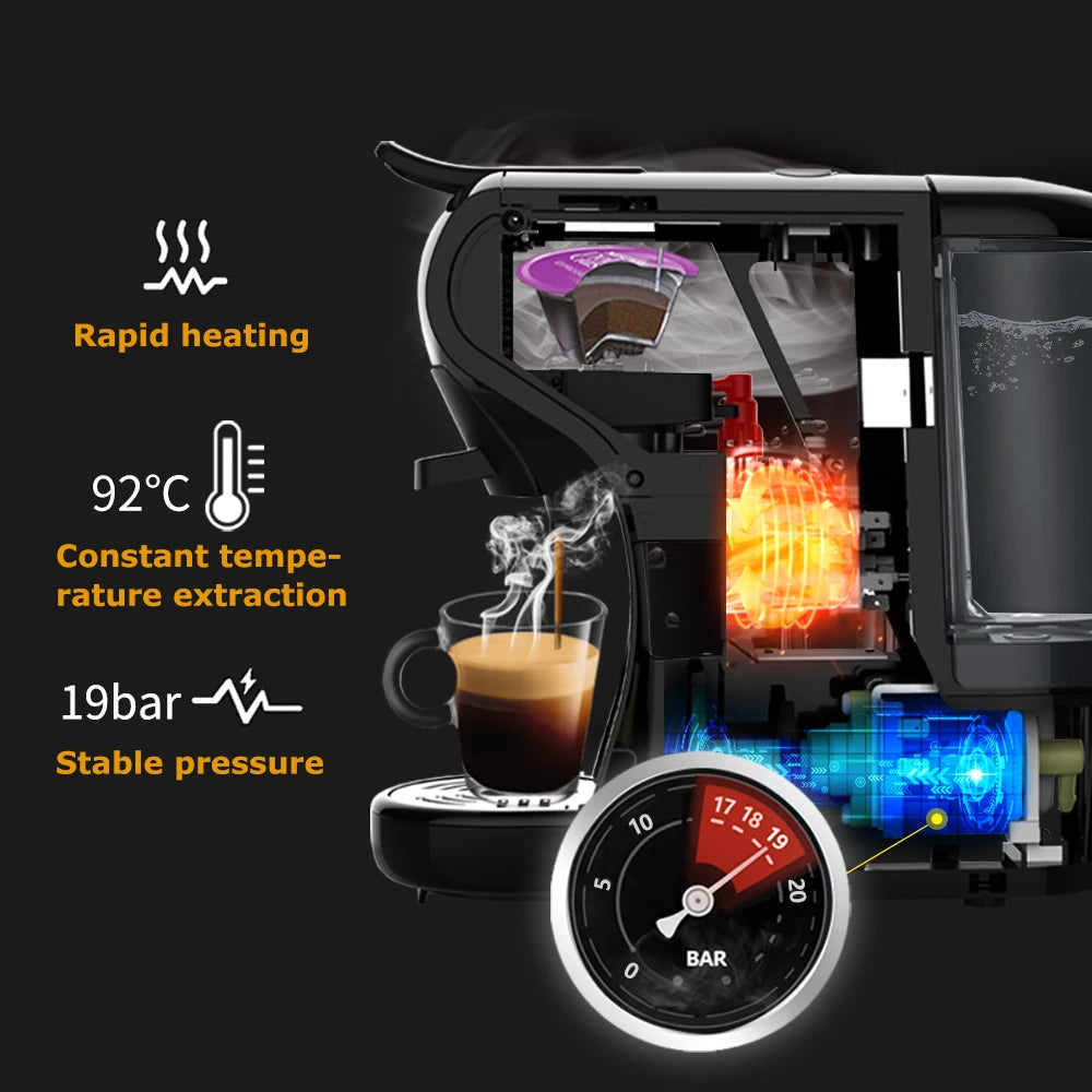 HiBREW 4-in-1 Expresso Coffee Machine