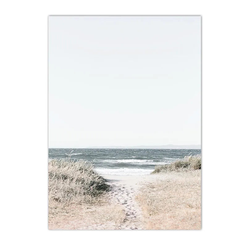 Ocean Lighthouse Landscape Canvas Print