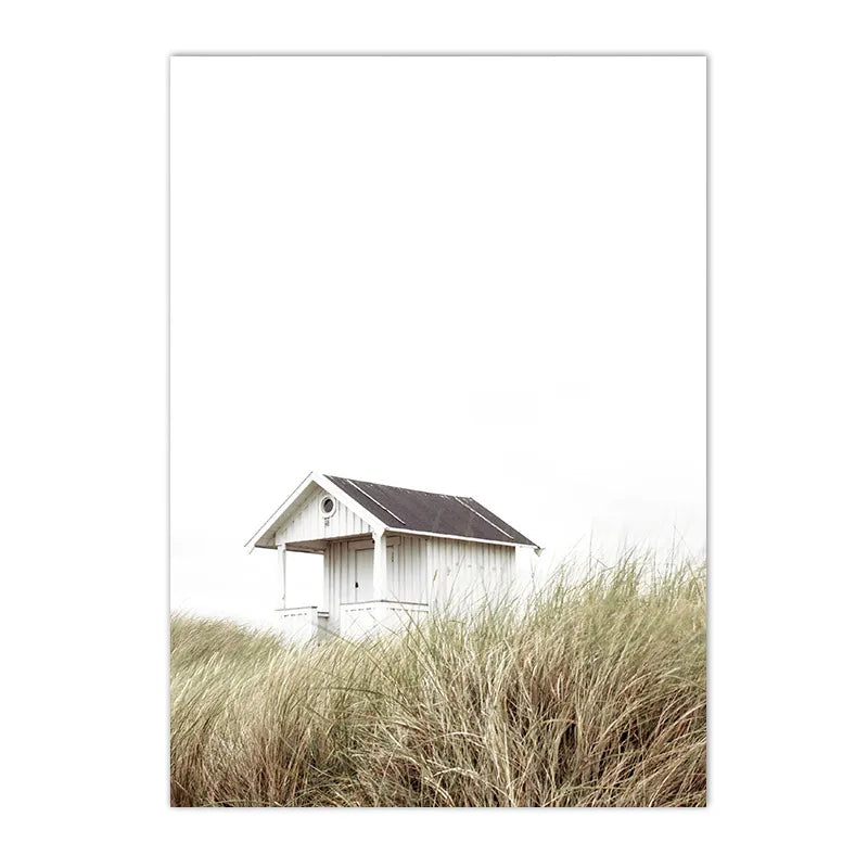 Ocean Lighthouse Landscape Canvas Print