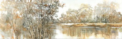 modern blue abstract oil style canvas wall art