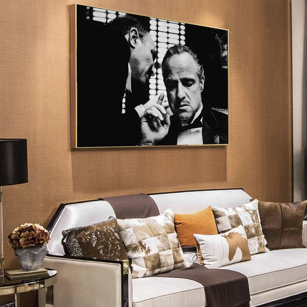 Vintage Cinema Moments Canvas