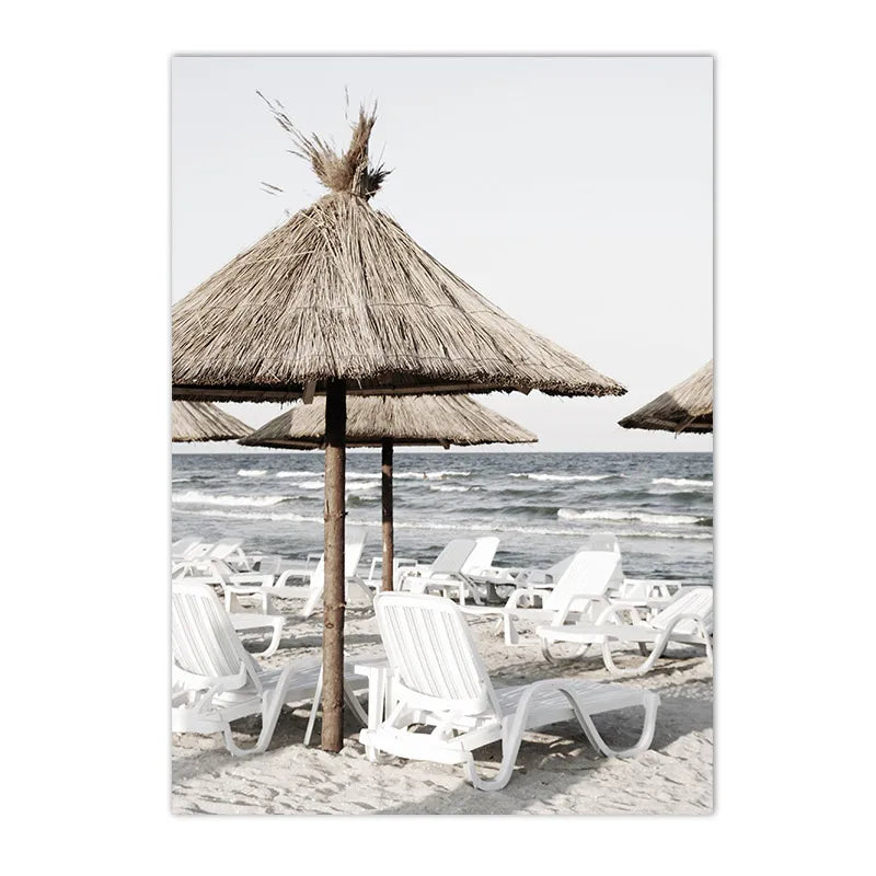 Ocean Lighthouse Landscape Canvas Print