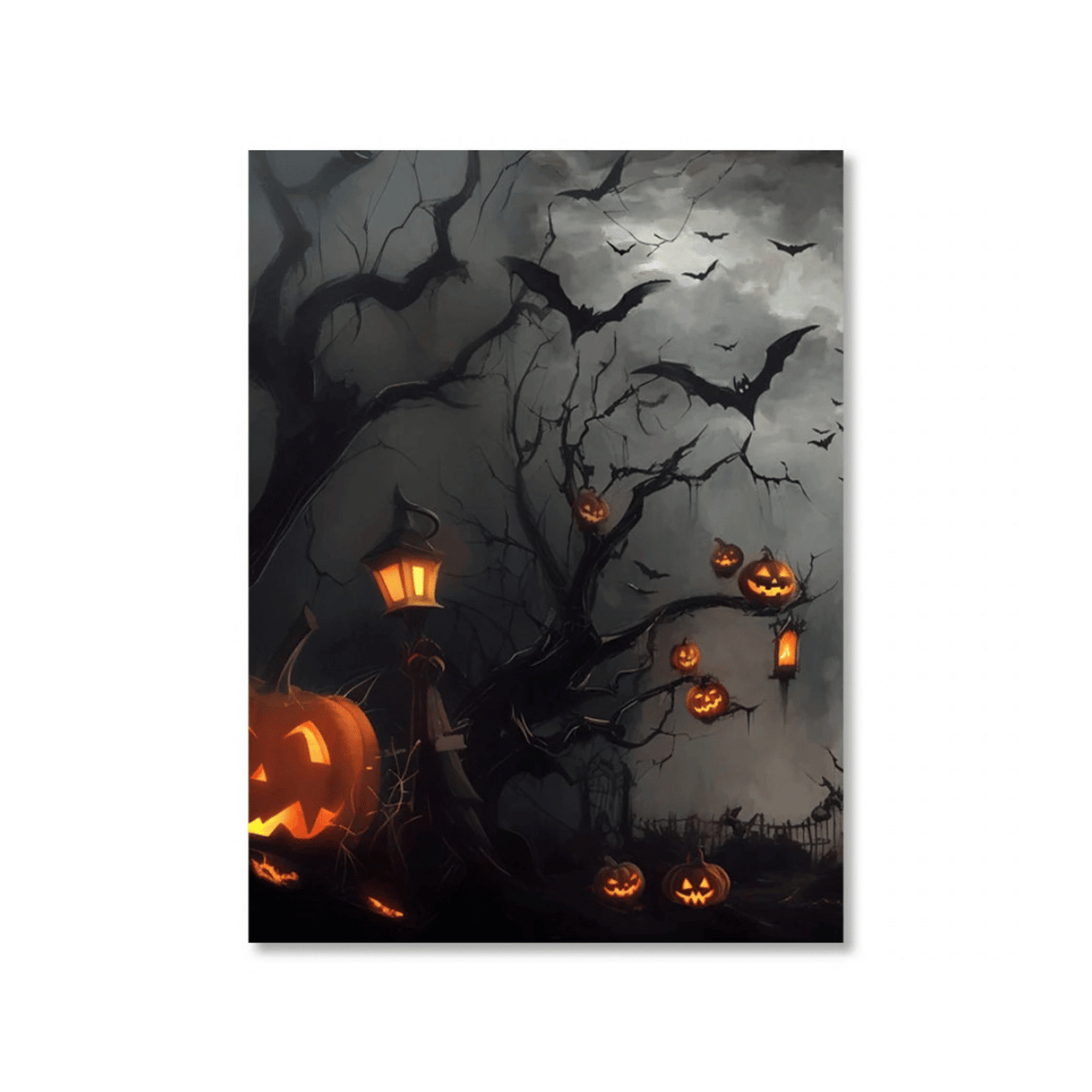 Jack-O’-Lantern Nightfall Canvas Print