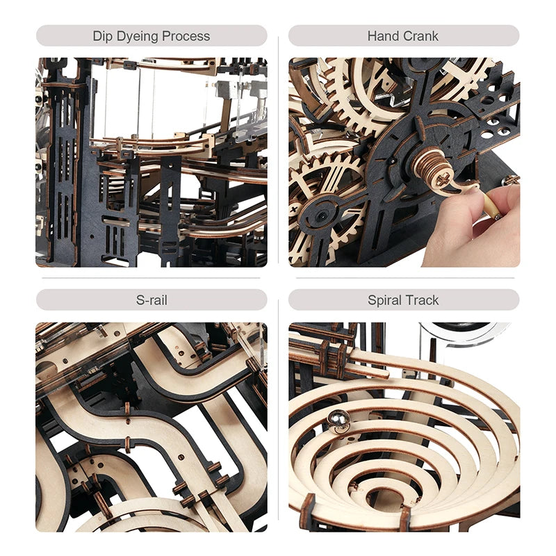 Robotime Kids DIY 3D Wooden Puzzle Set