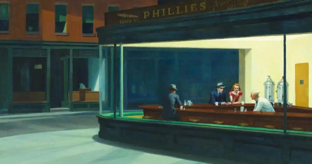 Nighthawks by Edward Hopper Canvas