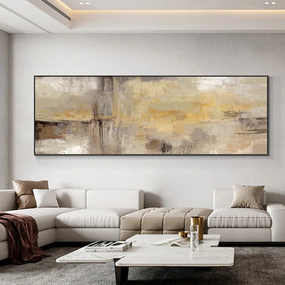 modern abstract landscape oil style canvas wall art