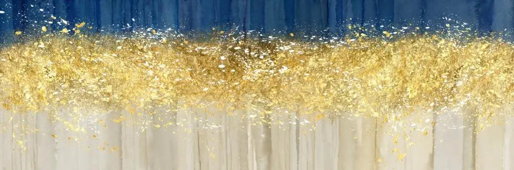 modern abstract landscape oil style canvas wall art