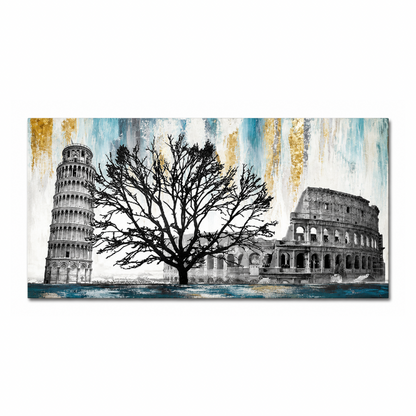 Leaning Tower of Pisa Canvas Print