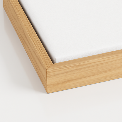 Oak Wooden Floating Canvas Frame