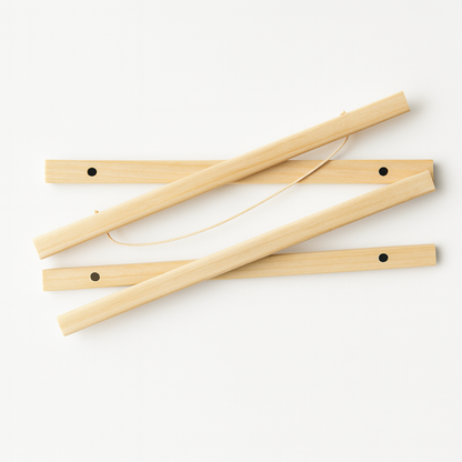 Pine Wood Magnetic Poster Hanger