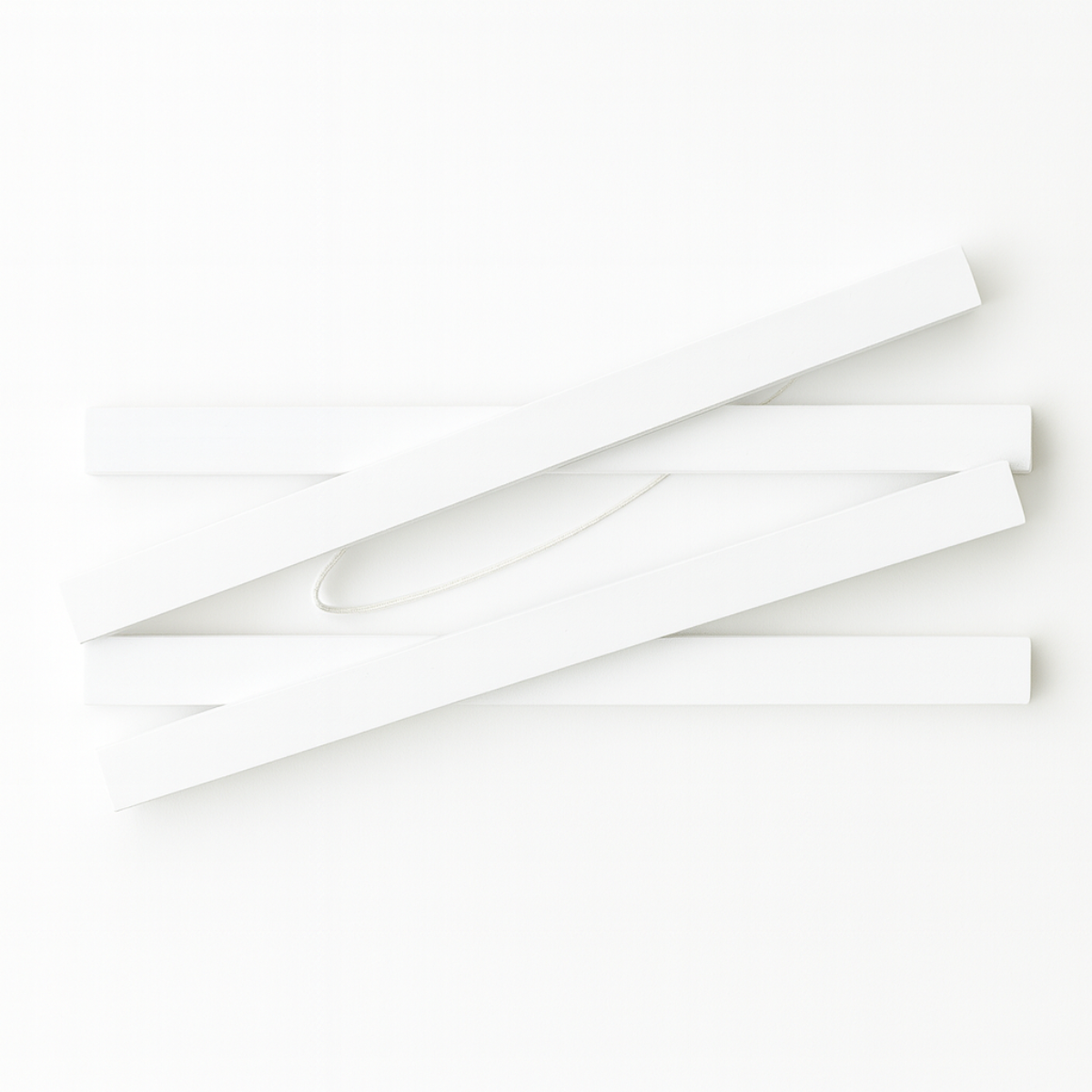 White Wood Magnetic Poster Hanger