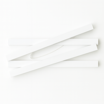 White Wood Magnetic Poster Hanger