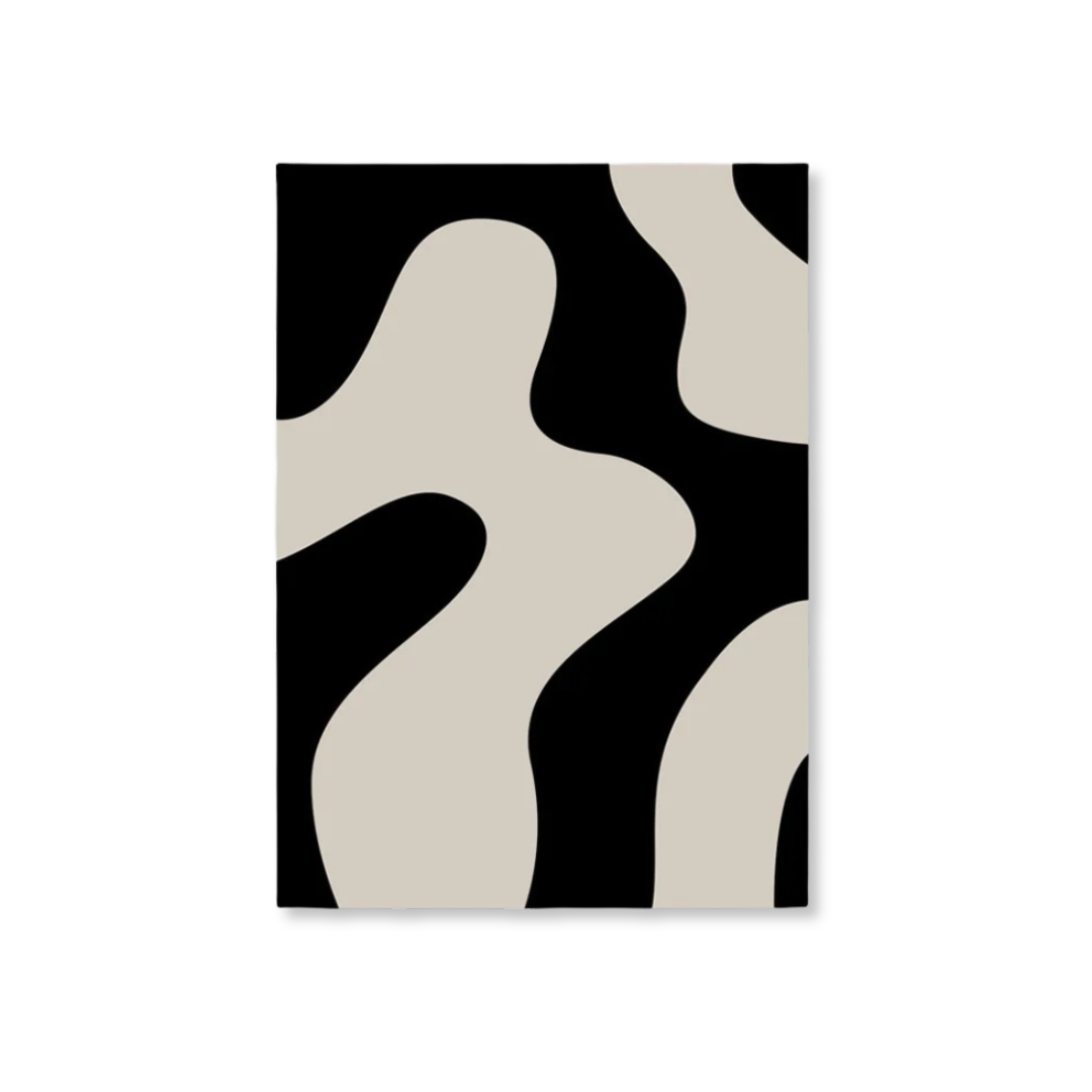 Inkstone Drift Abstract Canvas Print
